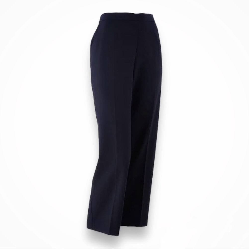 Sag Harbor Women's Stretch Navy Blue Dress Pants Size 14 Petite